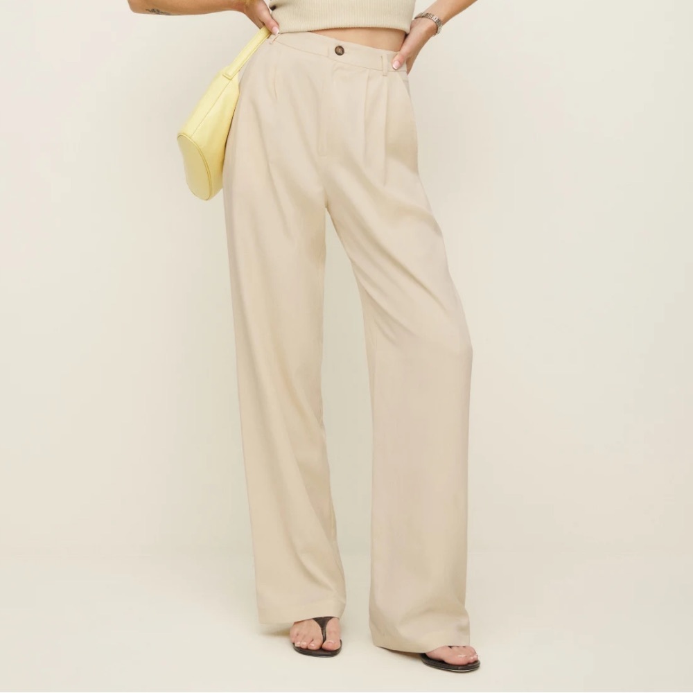 Reformation Linen Mason Pant